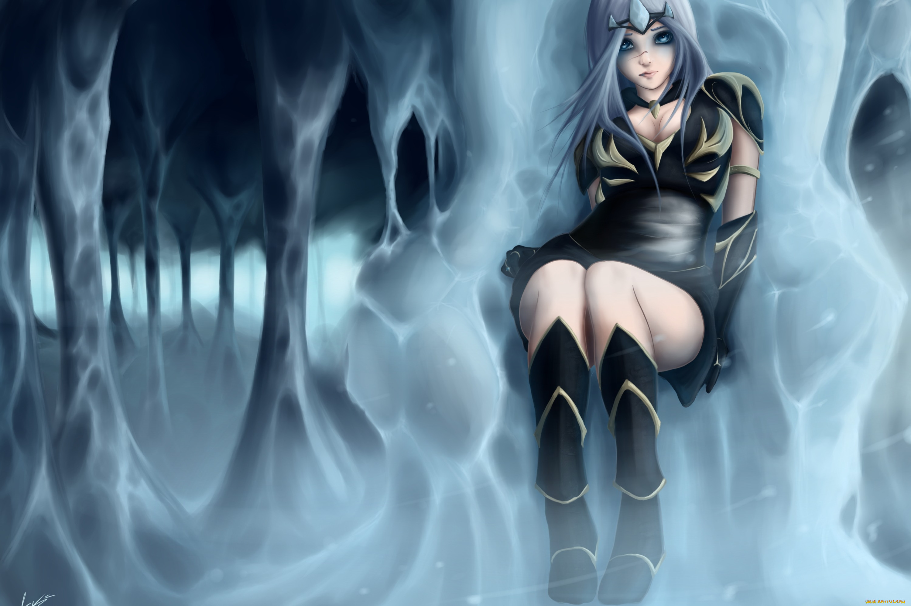  , league of legends, , , ashe, , zack, argunov, art, , , league, of, legends